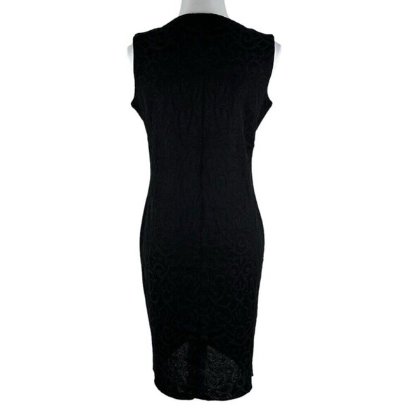Misook Collection‎ Women's NWT Black Stretchy Metallic Luxury Party Dress XS/C37 - Picture 4 of 11